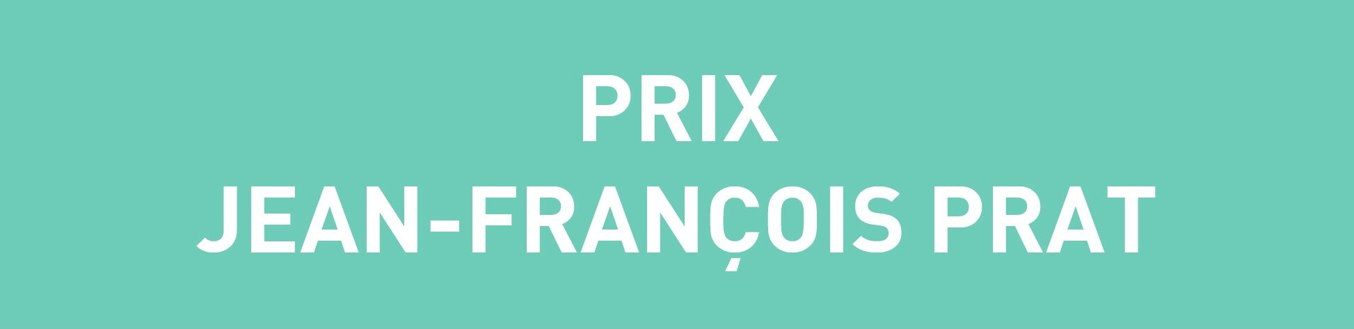 Prix Jean François Prat